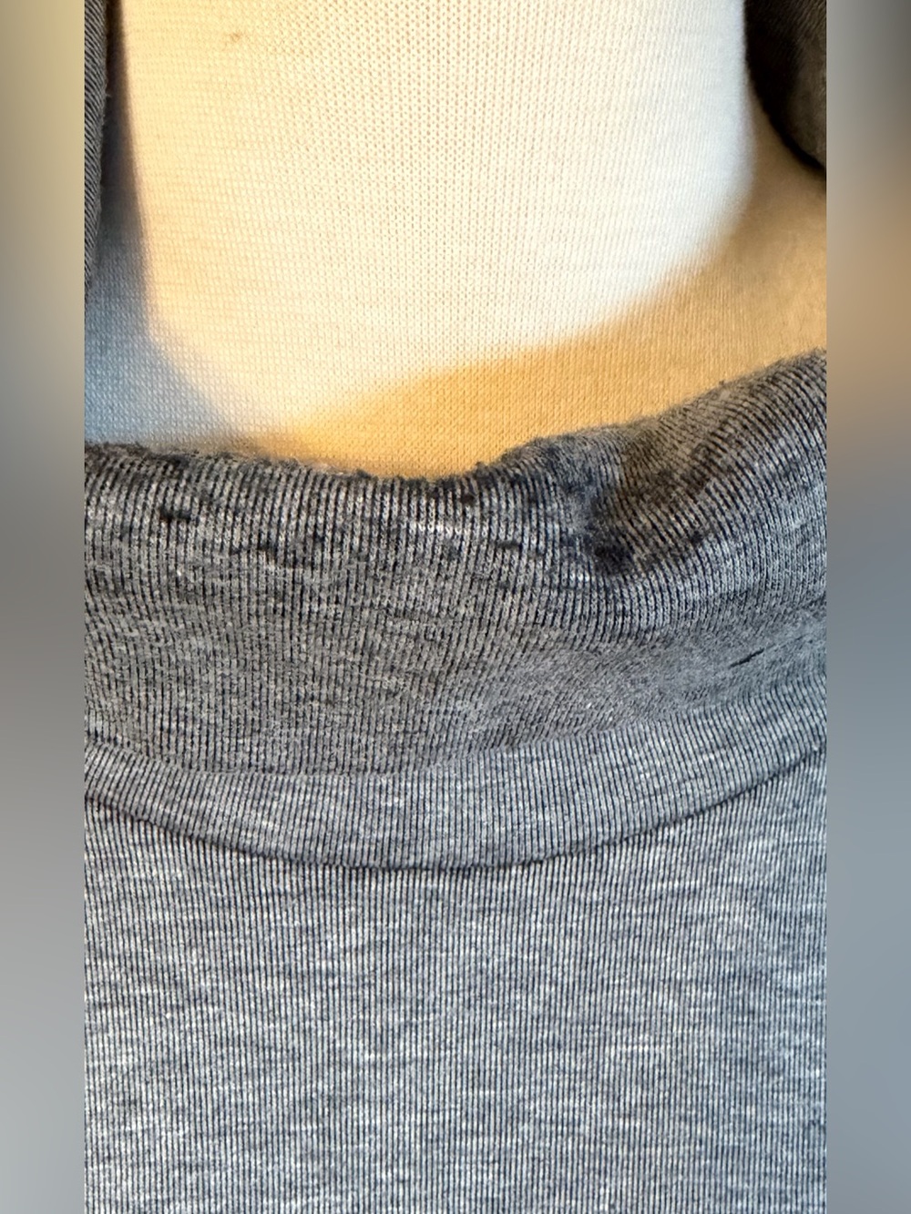 NikeLab ACG Tech Fleece Funnel Carbon Heather 816734-091 Men's Sweatshirt Large - Picture 4 of 16
